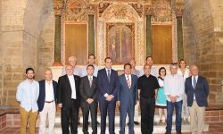 El retablo de 1672, inaugurado.
