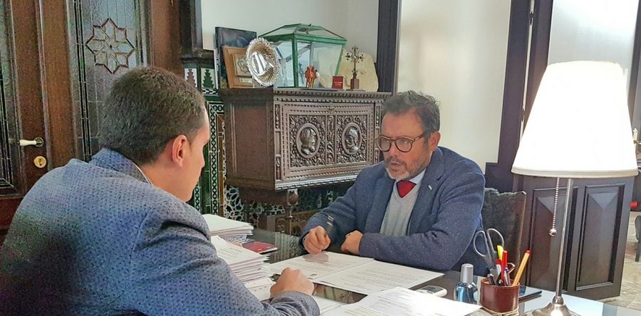 El delegado de Fomento, en Arjona.