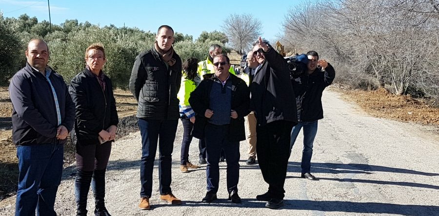 Diputación inicia la adecuación de la carretera entre Arjona y Lopera con un presupuesto de casi un millón de euros