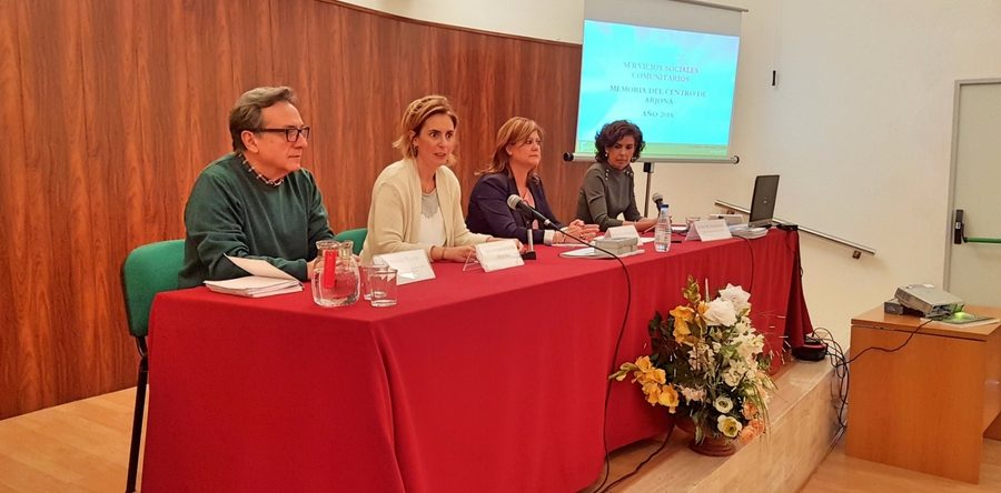 Presentada la Memoria del centro comarcal de Servicios Sociales de Arjona.