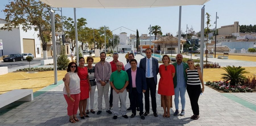 La remodelación del Paseo de Andalucía, inaugurada.