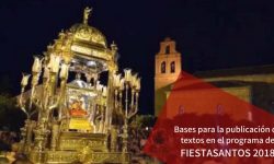 Bases para la publicación de textos en el programa de FIESTASANTOS 2018.