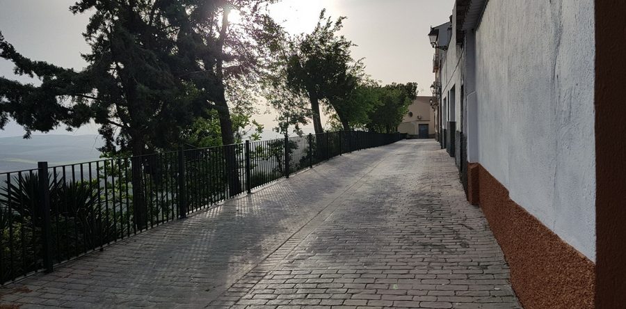 La calle Bernardo López, acondicionada.