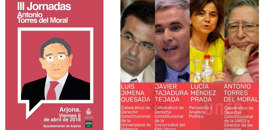 Este viernes, las III jornadas “Antonio Torres del Moral” en Arjona.