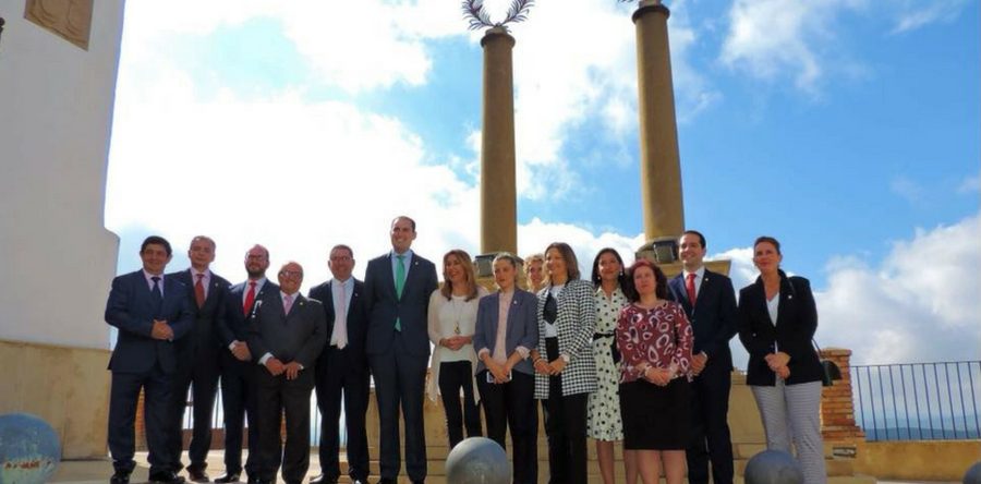 La presidenta de la Junta de Andalucía, Susana Díaz, visita Arjona.