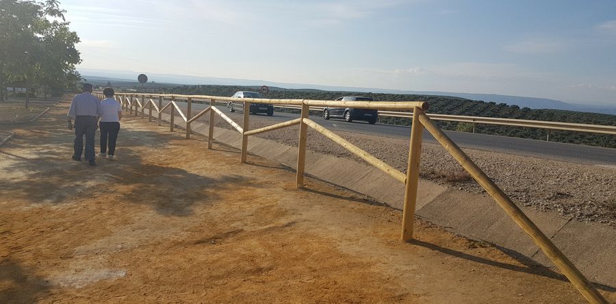 Instalado el nuevo vallado en el ecoparque “El Higuerón de las Brujas”.