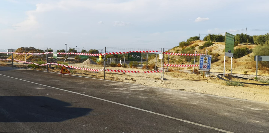Continúan a buen ritmo las obras del nuevo Punto Limpio de Arjona.