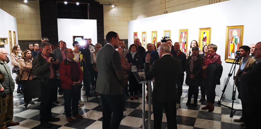 Inaugurada la exposición de Juan Méjica “Iconografía de la fe”