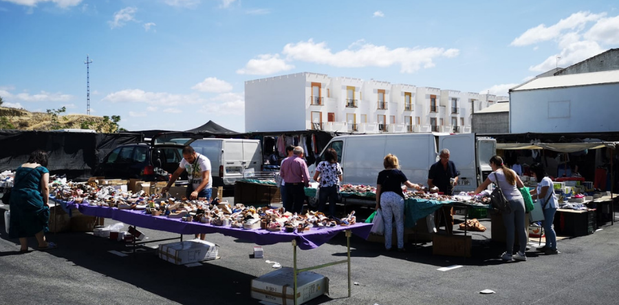 El Mercadillo de Arjona, ahora, en la calle San Diego.