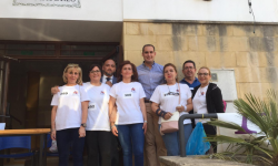 MÁS DE 200 PERSONAS RESPALDARON AYER LA LABOR DE AFA EN SU CAMINATA POR LAS CALLES DE ARJONA