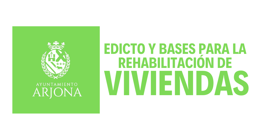 EDICTO Y BASES PARA LA REHABILITACIÓN DE VIVIENDAS