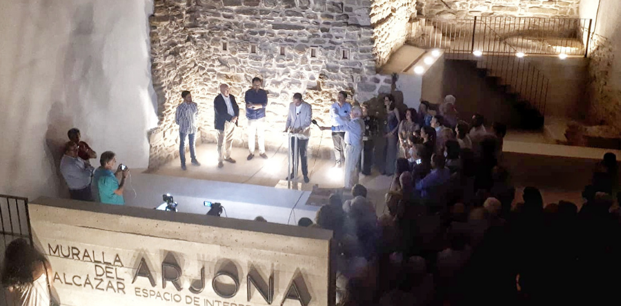 Arjona inagura el Espacio de Interpretación de las Murallas de Arjona