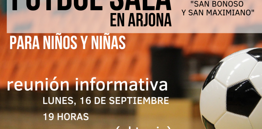 Reunión Fútbol Sala Niños y Niñas