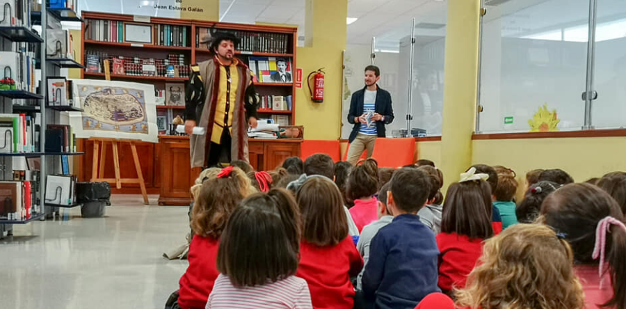 La Semana de las Bibliotecas abre la “Juan Eslava Galán” a los niños y niñas de Arjona