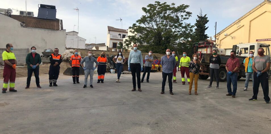 FINALIZADO EL REPARTO DE MASCARILLAS Y BOTES DE GEL HIDROALCOHÓLICO