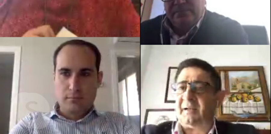 JUAN LATORRE SE REÚNE CON EL PRESIDENTE DE LA DIPUTACIÓN PARA LA PUESTA EN COMÚN DE MEDIDAS FRENTE AL COVID-19