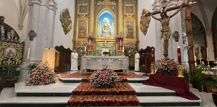 CON  MOTIVO DEL 80 ANIVERSARIO DE LA LLEGADA DE LA NUEVA IMAGEN DE LA VIRGEN DE LOS DOLORES A NUESTRA CIUDAD.