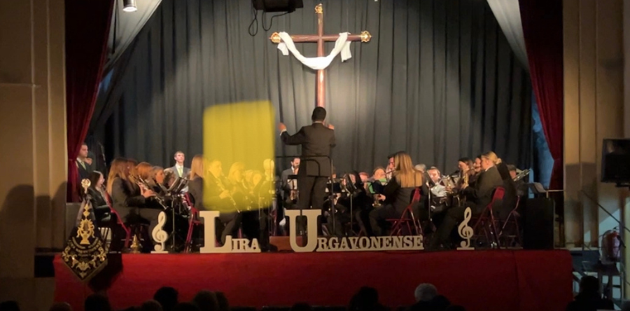 LA LIRA URGAVONENSE BRILLA EN SU VII CONCIERTO DE SEMANA SANTA CON DIRECTORES INVITADOS