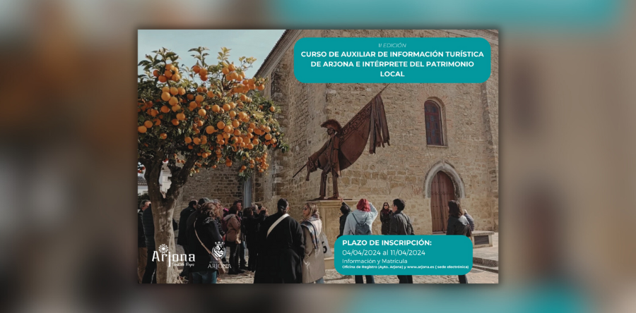II CURSO DE INFORMACIÓN TURÍSTICA E INTERPRETACIÓN DEL PATRIMONIO LOCAL 2024