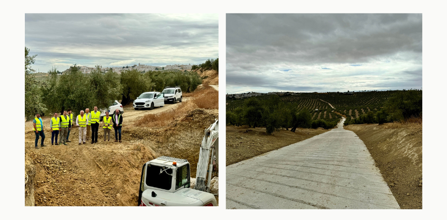 AVANZAN LAS OBRAS DE MEJORA DEL CAMINO RURAL “CAMINO VIEJO DE ARJONILLA”