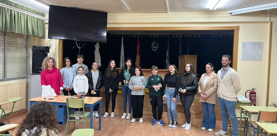 CERRAMOS LAS ACTIVIDADES DEL 25N EN EL IES CIUDAD DE ARJONA