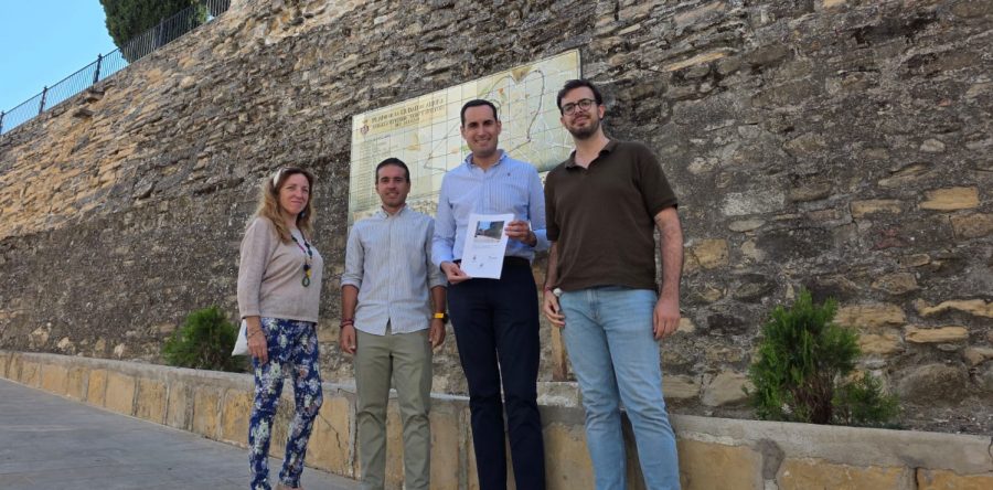 Arjona impulsa un ambicioso proyecto para restaurar la muralla y las galerías del Alcázar gracias a los fondos del Plan EDIL del Gobierno de España