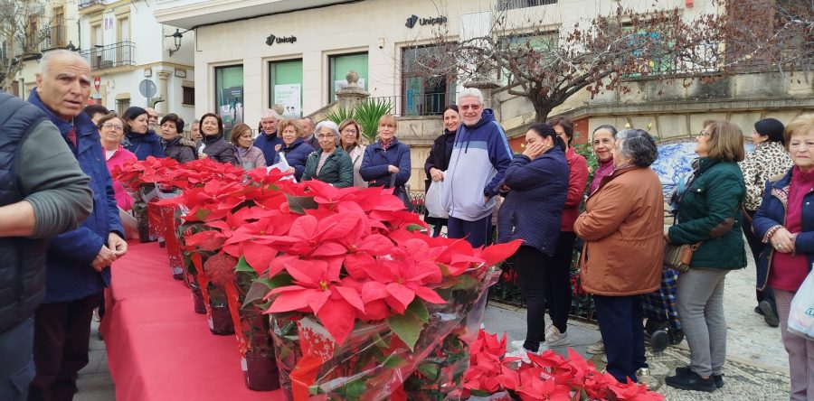 Repartidas 150 flores de Pascua dentro de la Campaña de Fidelidad