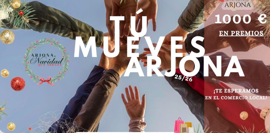 Arranca la campaña de Navidad “Tú Mueves Arjona” para apoyar al comercio local