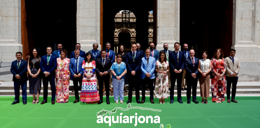 EL ALCALDE DE ARJONA TOMA POSESIÓN COMO PRESIDENTE DE LA DIPUTACIÓN DE JAÉN CON EL EMPLEO, LOS PUEBLOS Y LA CIUDADANÍA COMO PRIORIDADES