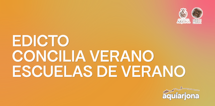 EDICTO CONCILIA VERANO-ESCUELA DE VERANO